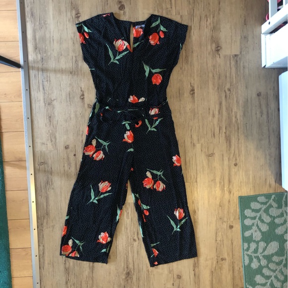 Tulipes printed jumpsuit - Picture 1 of 2
